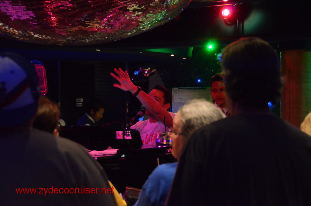 123: Carnival Magic, BC5, John Heald's Bloggers Cruise 5, Embarkation Day, Play It Again Piano Bar, Ron Pass