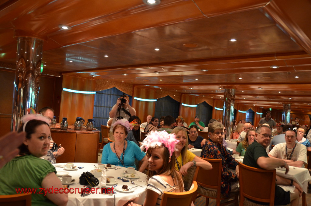 105: Carnival Magic, BC5, John Heald's Bloggers Cruise 5, Sea Day 1, Bloggers Tea Time, 