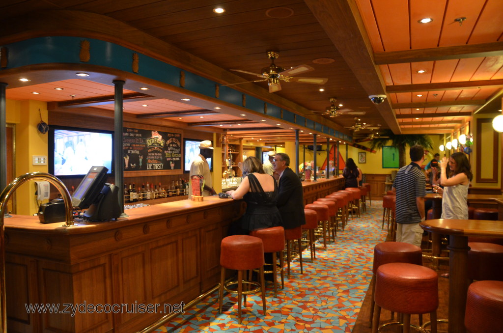 149: Carnival Magic, BC5, John Heald's Bloggers Cruise 5, Sea Day 1, RedFrog Pub