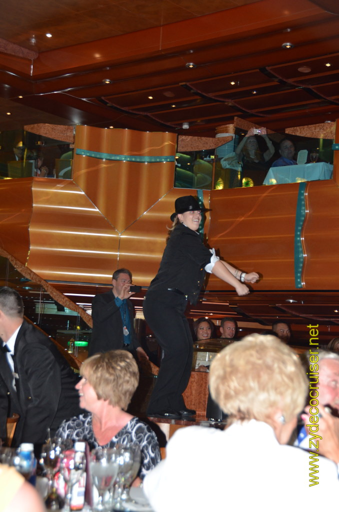 262: Carnival Magic, BC5, John Heald's Bloggers Cruise 5, Grand Cayman, MDR Dinner, 