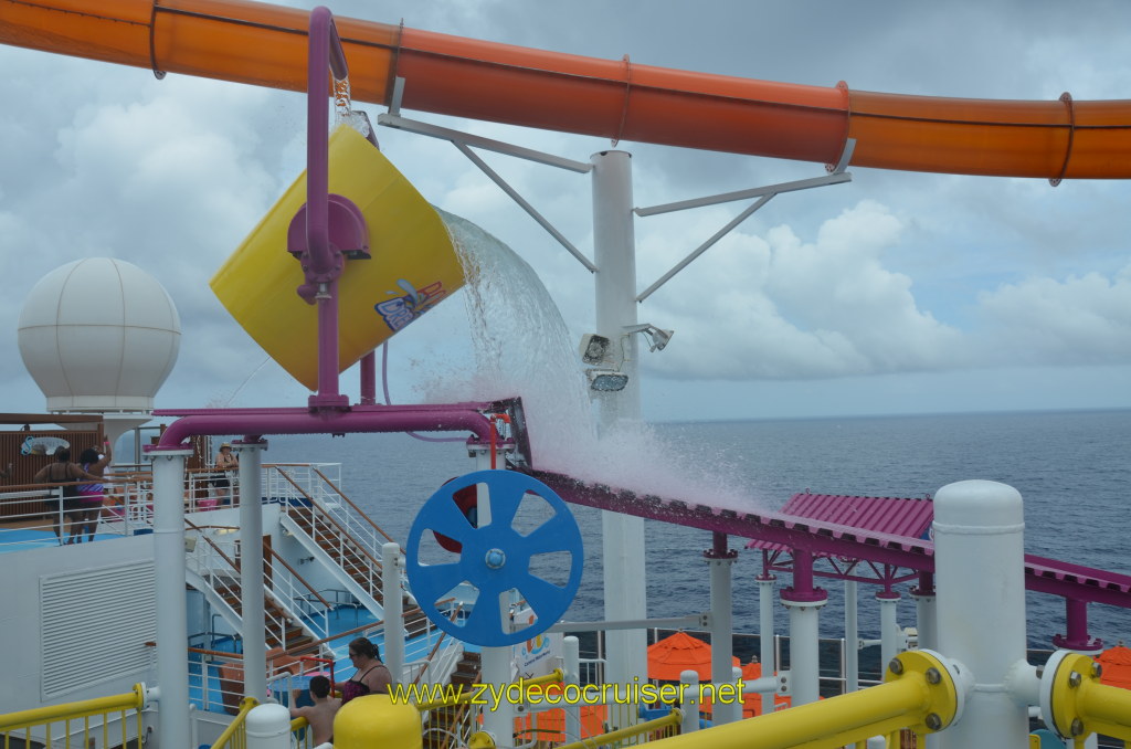 073: Carnival Magic, BC5, John Heald's Bloggers Cruise 5, Sea Day 3, Waterworks, Power Drencher, 