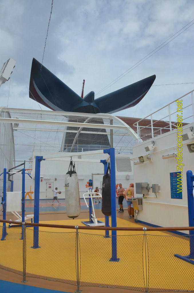 123: Carnival Magic, BC5, John Heald's Bloggers Cruise 5, Sea Day 3, Sports Square, 