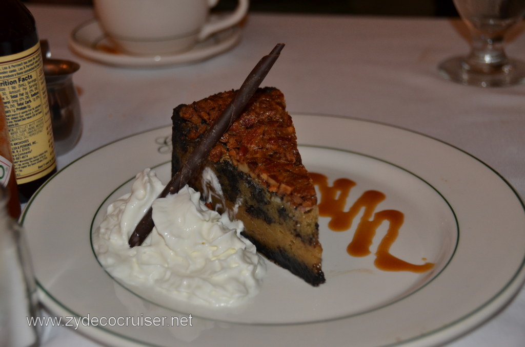 025 - Galatoire's, New Orleans, Black bottom pecan pie -