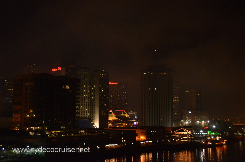 085: Carnival Conquest, New Orleans, November 13, 2011, Sail Away