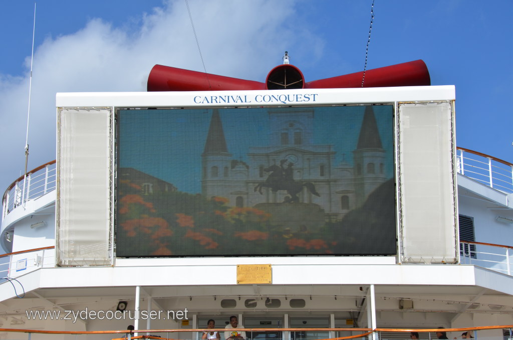 104: Carnival Conquest, Nov 14, 2011, Sea Day 1, 