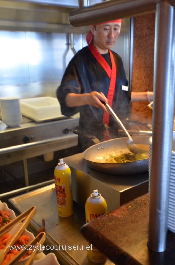 083: Carnival Conquest, Nov 15, 2011, Sea Day 2, Mongolian Wok