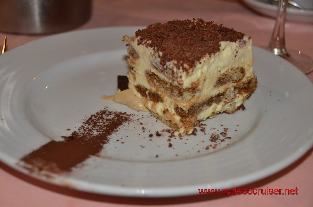 Carnival Conquest Tiramisu