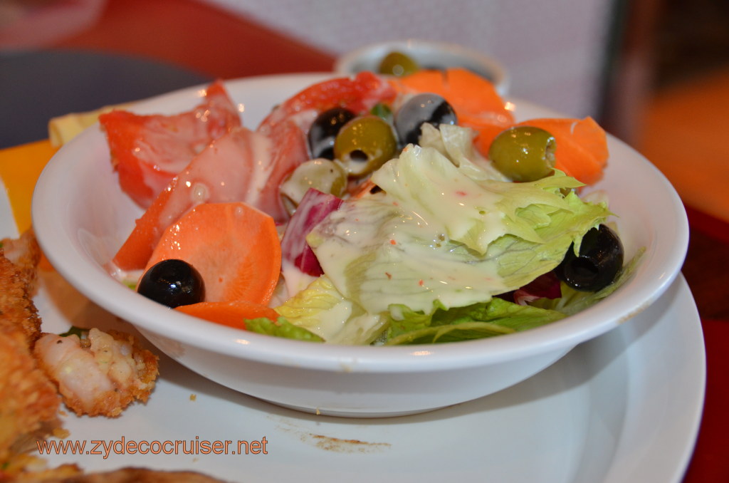 260: Carnival Conquest, Nov 17, 2011, Roatan, Lido, Salad