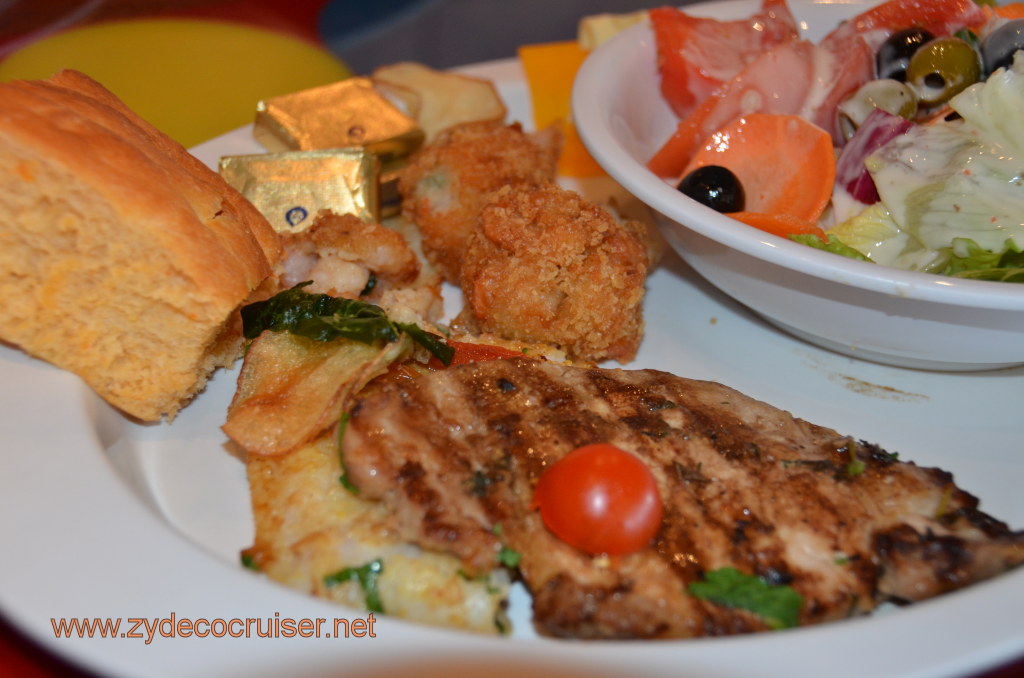 261: Carnival Conquest, Nov 17, 2011, Roatan, Lido, Maple Glazed Pork Chop