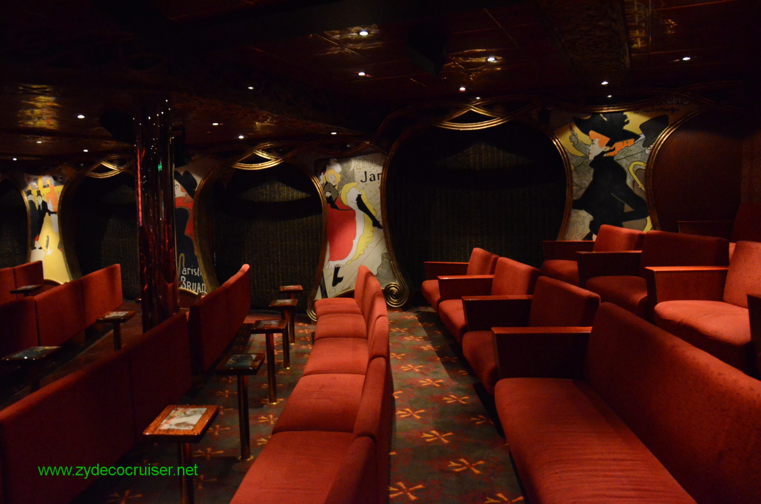 049: Carnival Conquest, Nov 18. 2011, Cozumel, Toulouse-Lautrec Lounge, 