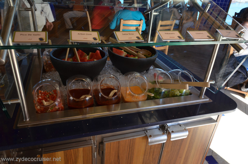 067: Carnival Conquest, New Orleans, Embarkation, Blue Iguana Cantina, Salsa Bar, 