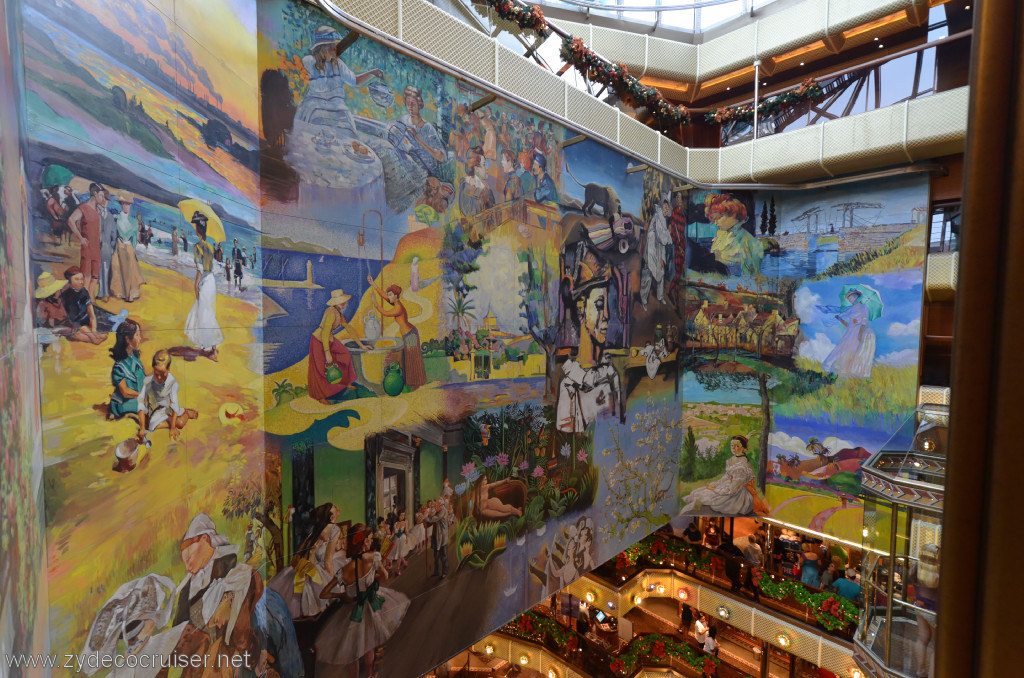 059: Carnival Conquest, Fun Day at Sea 2, Atrium Mural, 