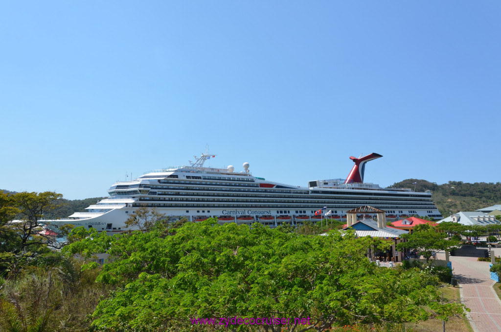 175: Carnival Conquest Cruise, Roatan, 