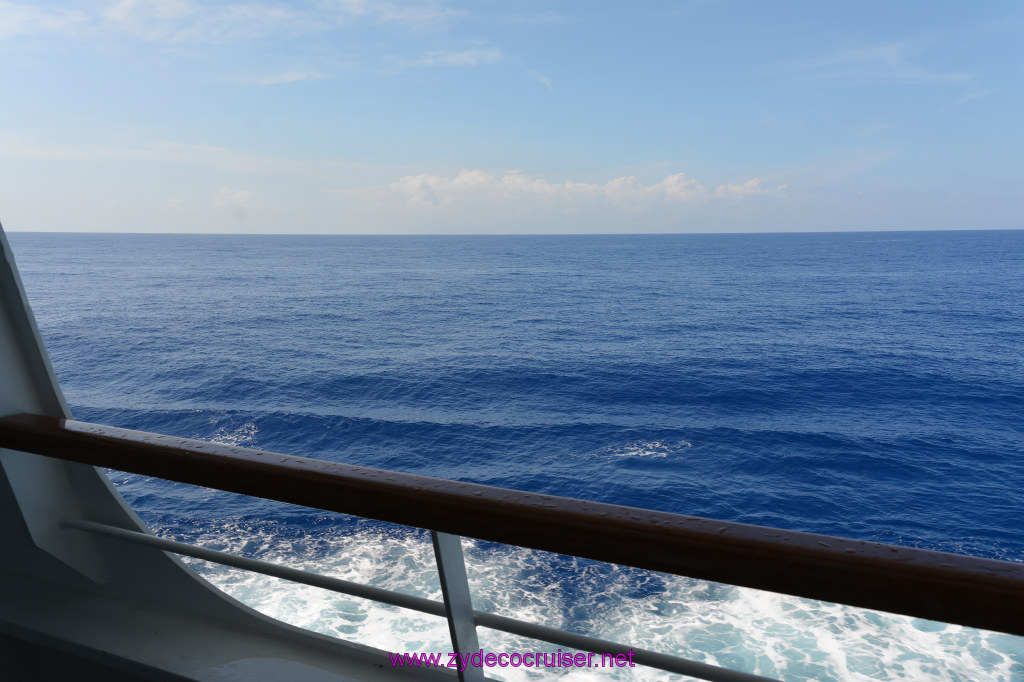 001: Carnival Dream Reposition Cruise, Fun Day at Sea 1, Cove Balcony