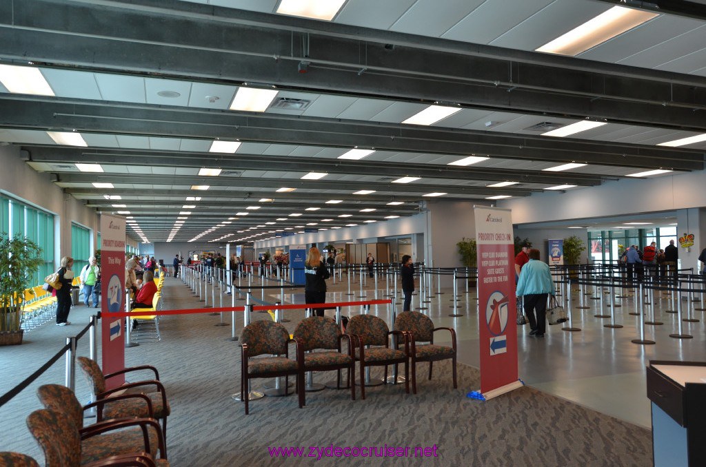 003: Carnival Elation, New Orleans, Embarkation, Terminal