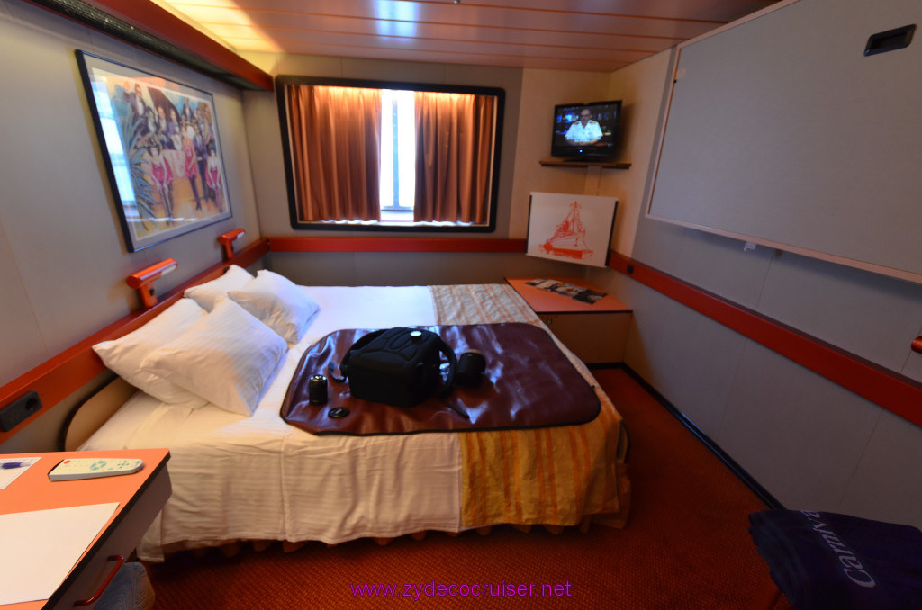 017: Carnival Elation, New Orleans, Embarkation, Cabin