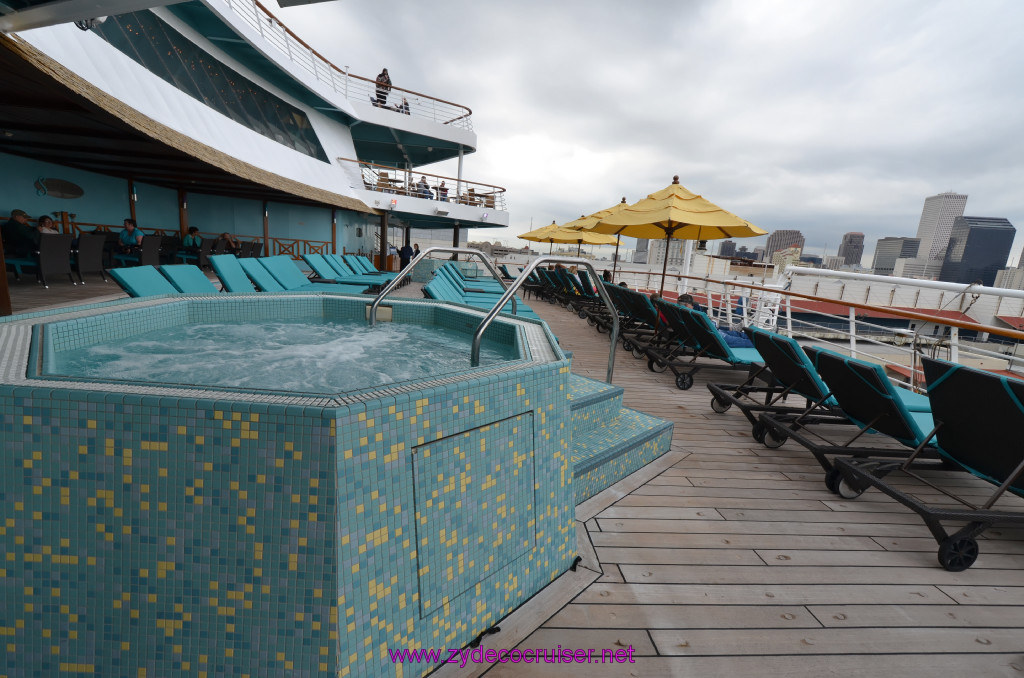 113: Carnival Elation, New Orleans, Embarkation, Serenity, 