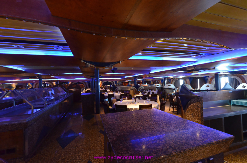 128: Carnival Elation, New Orleans, Embarkation, Inspiration Dining Room, 