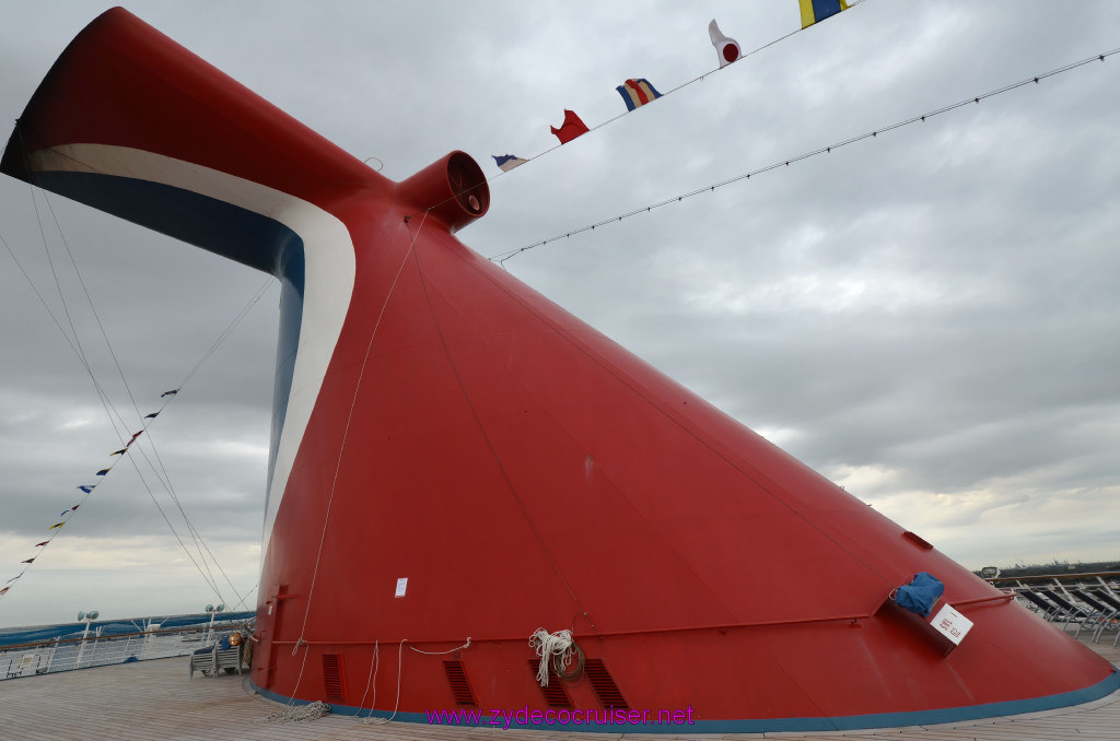 143: Carnival Elation, New Orleans, Embarkation, Funnel, 