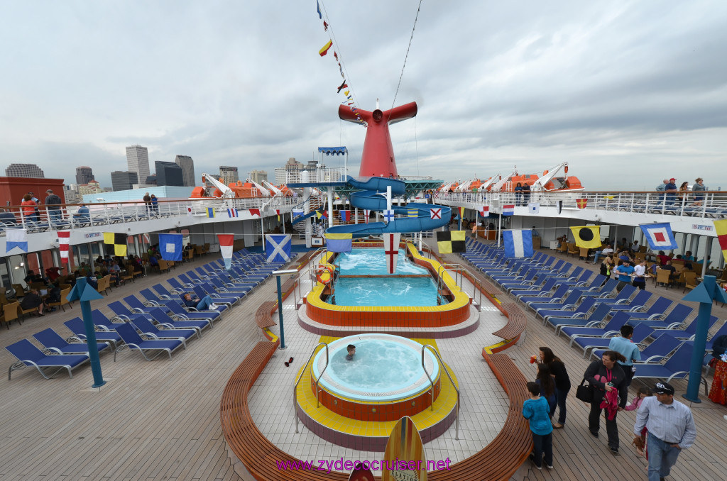 153: Carnival Elation, New Orleans, Embarkation, Lido, Main Pool Area, 