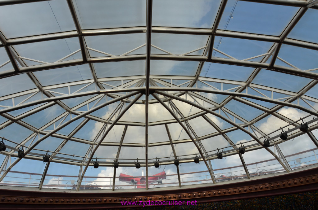 083: Carnival Elation Cruise, Cozumel, Top of Atrium