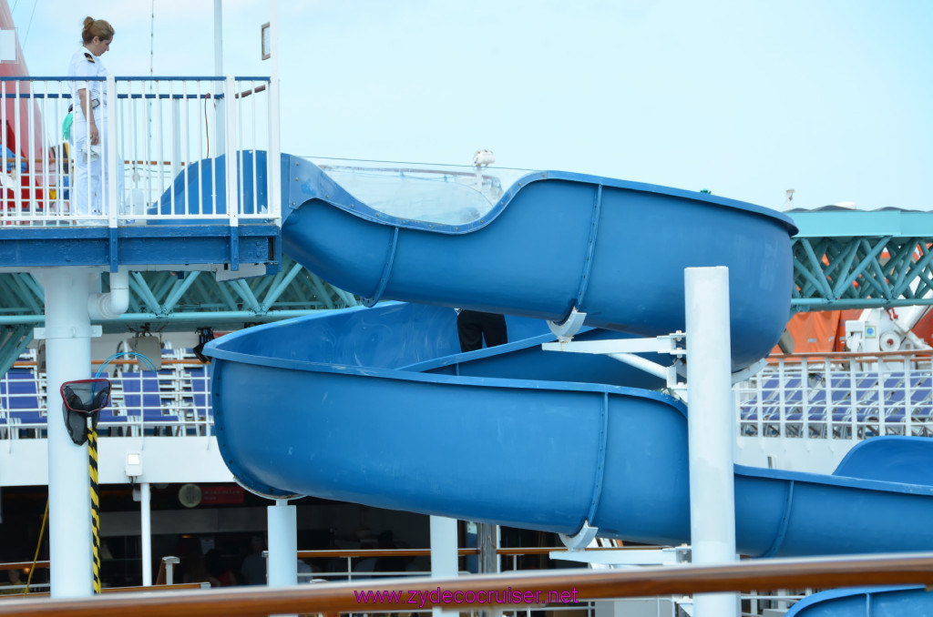 085: Carnival Elation Cruise, Cozumel, Waterslide