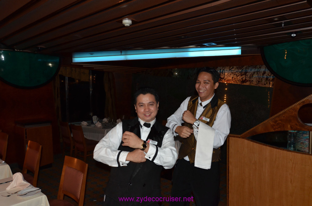 189: Carnival Elation Cruise, Cozumel, MDR Dinner, Gangham Style!