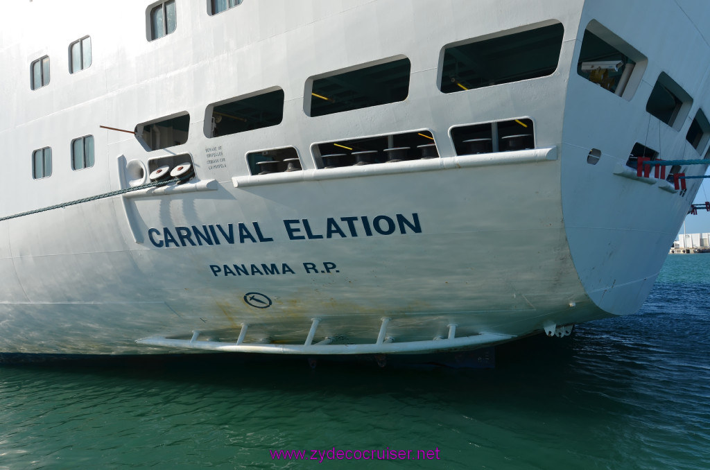 295: Carnival Elation, Progreso, 