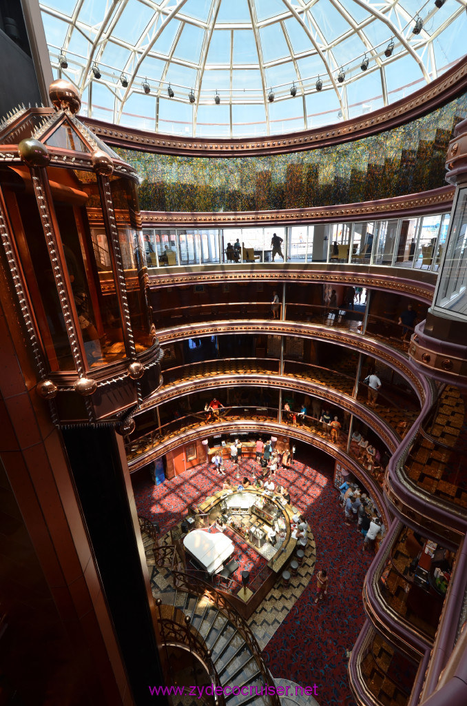 034: Carnival Elation Cruise, Fun Day at Sea 1, Atrium, 