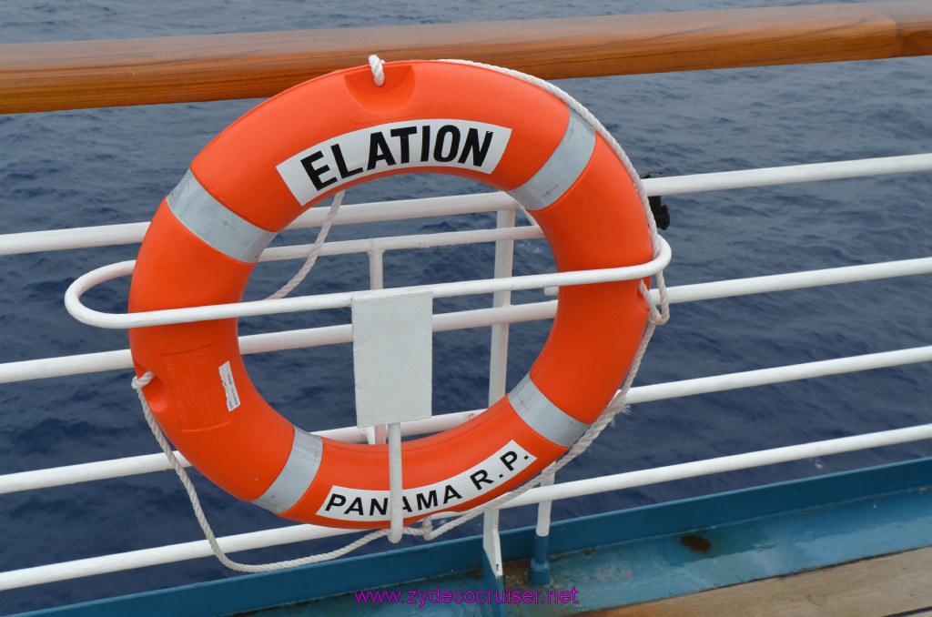 018: Carnival Elation Cruise, Fun Day at Sea 2, Life Ring, 