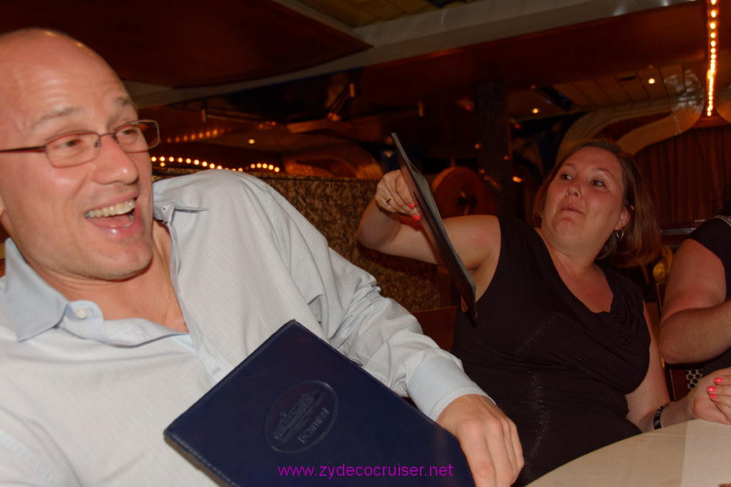 158: Carnival Elation Cruise, Progreso, MDR Dinner, 