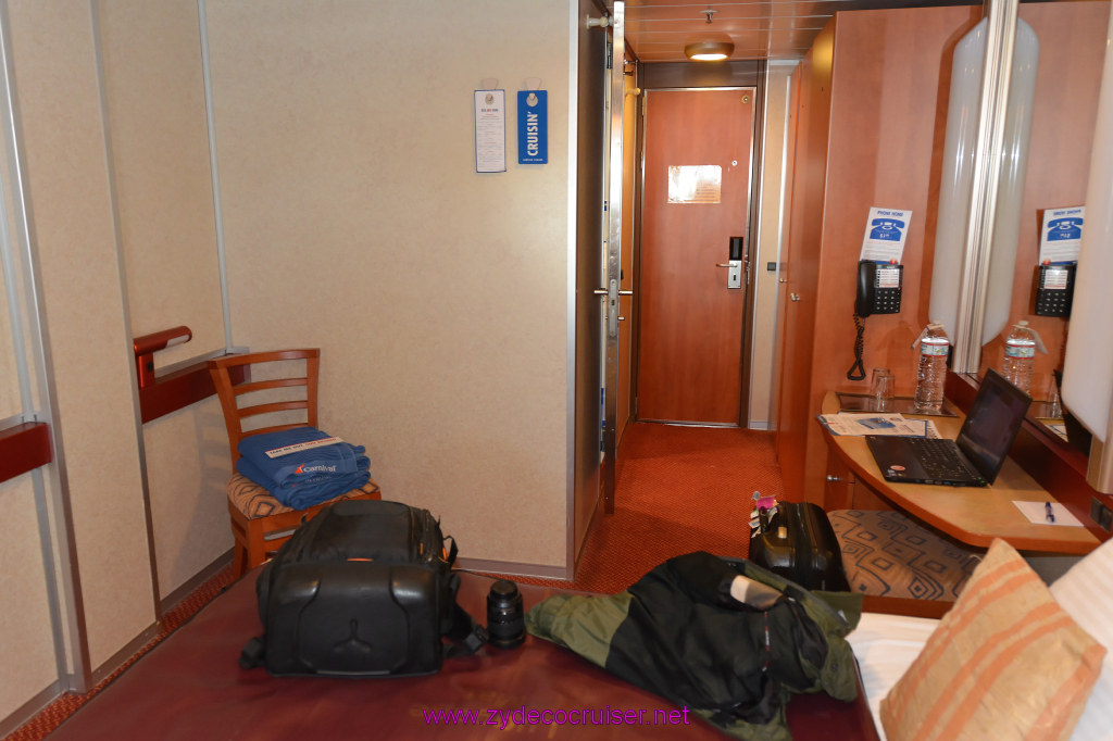 008: Carnival Imagination, Long Beach, Embarkation, Porthole Stateroom, 