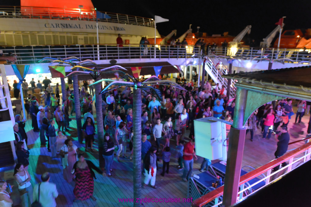 199: Carnival Imagination, Ensenada, Deck Party, 