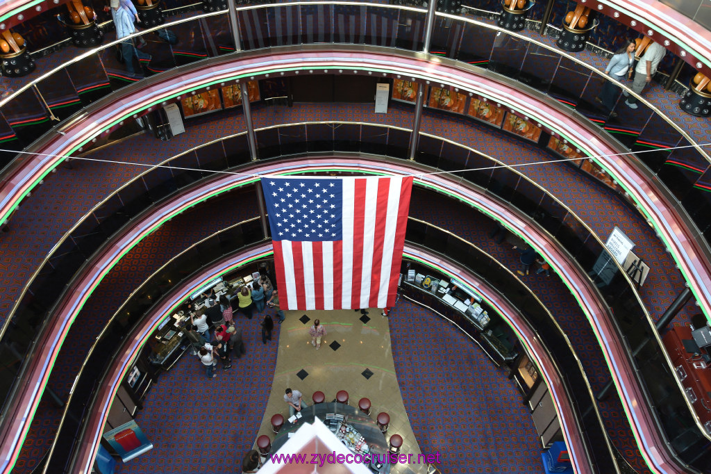 065: Carnival Inspiration 4 Day Cruise, Long Beach, Embarkation, Atrium, 