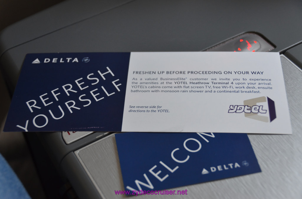 023: Delta 84 ATL - LHR, Business Class, 