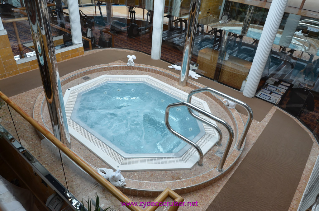 104: Carnival Legend British Isles Cruise, Dover, Embarkation, Gymnasium, Spa