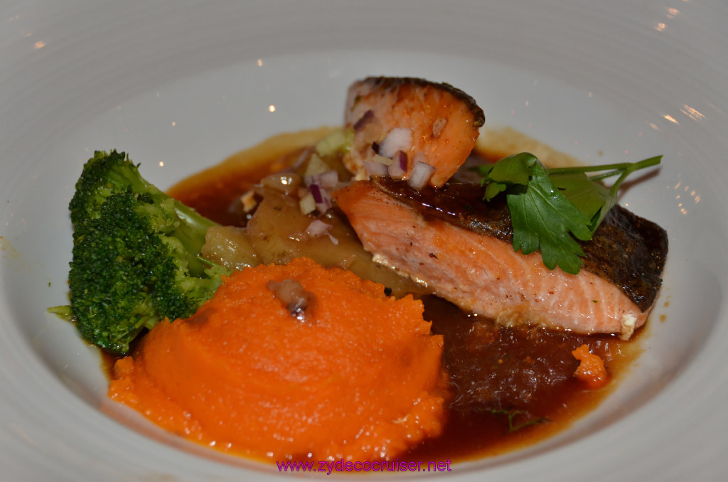 466: Carnival Legend, British Isles Cruise, Glasgow/Greenock, MDR Dinner, Teriyaki Salmon