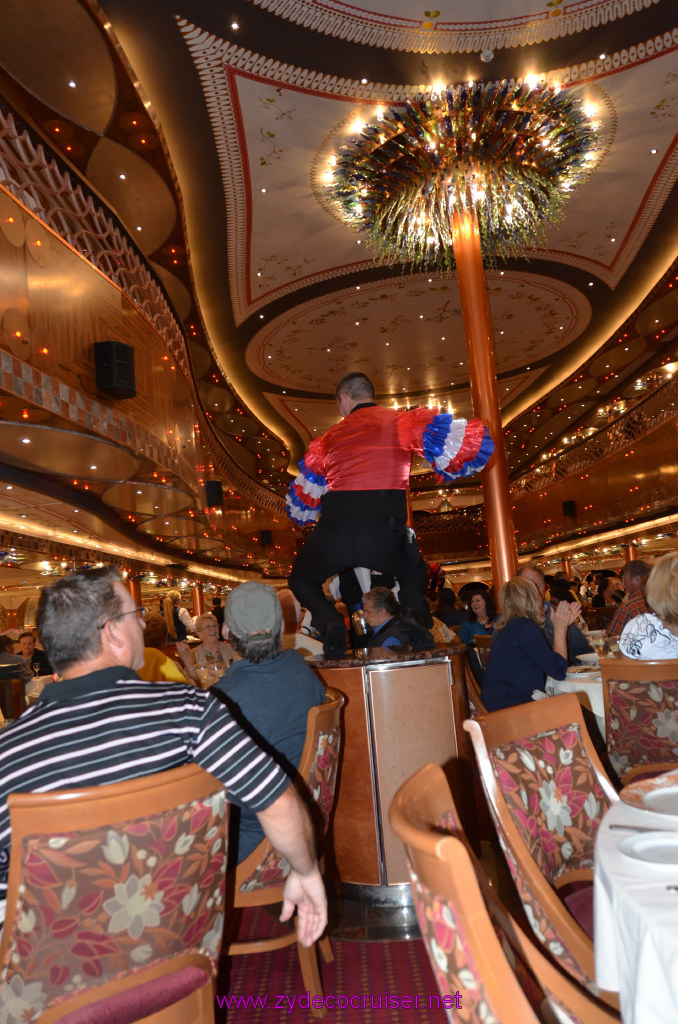 469: Carnival Legend, British Isles Cruise, Glasgow/Greenock, MDR Dinner, 