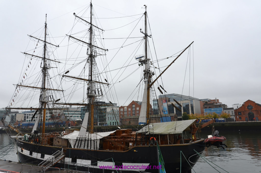 309: Carnival Legend, British Isles Cruise, Dublin, Docklands, Jeanie Johnston, 