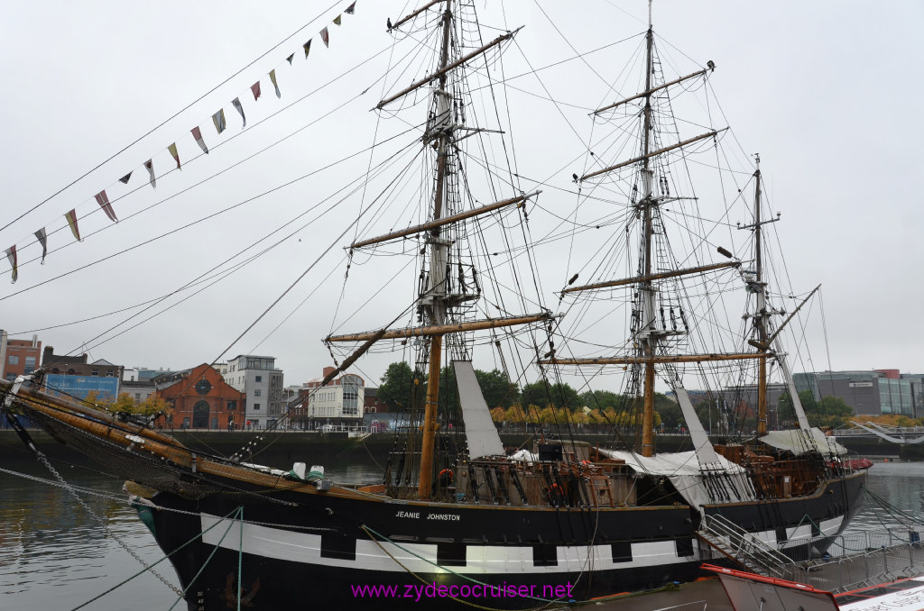 311: Carnival Legend, British Isles Cruise, Dublin, Docklands, Jeanie Johnston, 