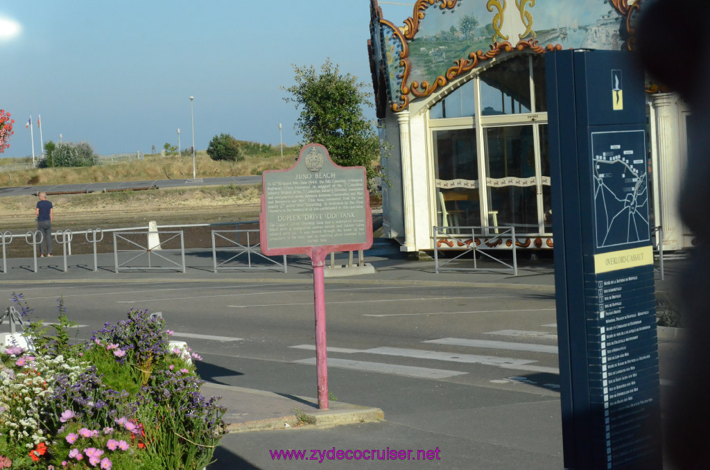 027: Carnival Legend British Isles Cruise, Le Havre, D Day Landing Beaches, Juno Beach