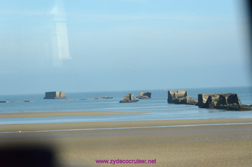 039: Carnival Legend British Isles Cruise, Le Havre, D Day Landing Beaches, Arromanches, 