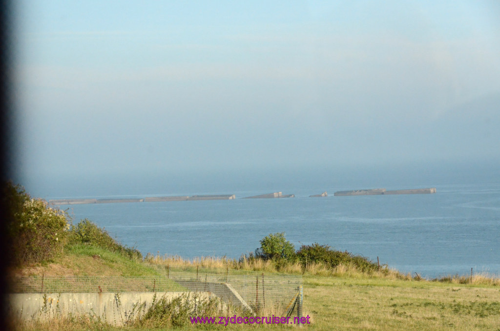 048: Carnival Legend British Isles Cruise, Le Havre, D Day Landing Beaches, Arromanches, 