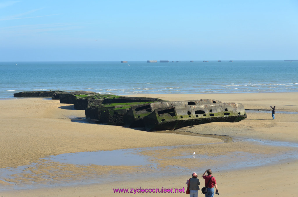 065: Carnival Legend British Isles Cruise, Le Havre, D Day Landing Beaches, Arromanches, 