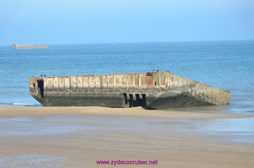 072: Carnival Legend British Isles Cruise, Le Havre, D Day Landing Beaches, Arromanches, 