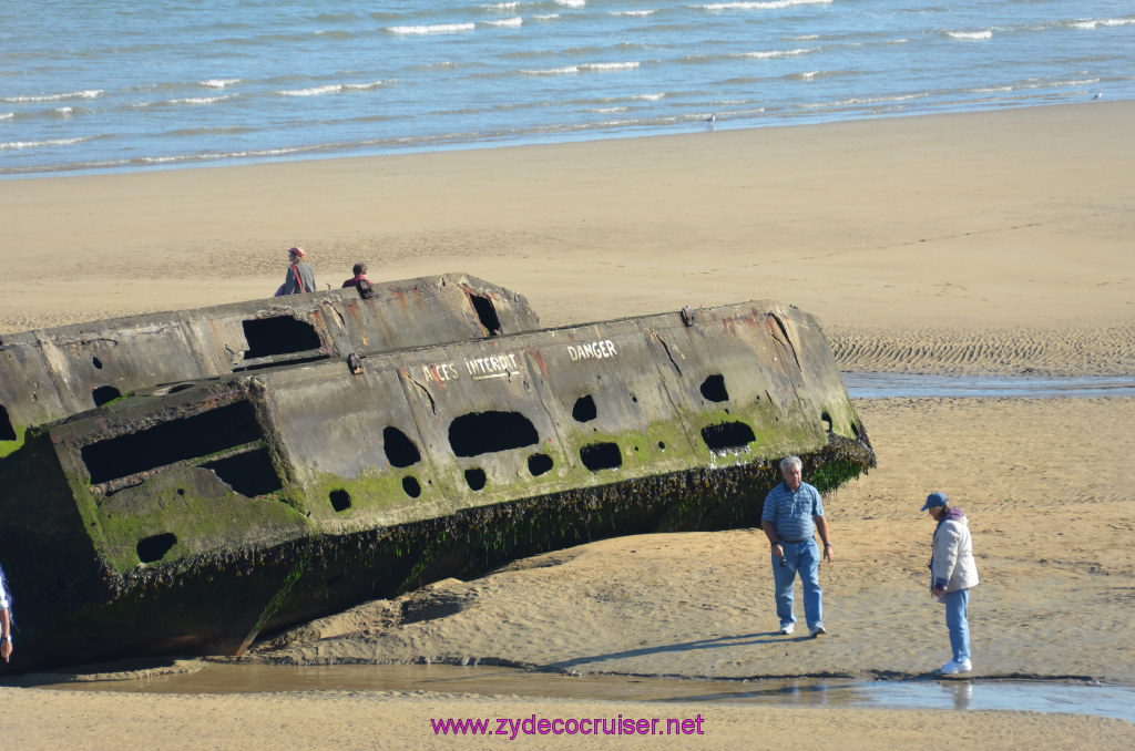 080: Carnival Legend British Isles Cruise, Le Havre, D Day Landing Beaches, Arromanches, 