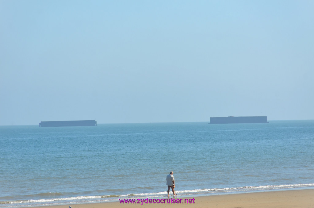 105: Carnival Legend British Isles Cruise, Le Havre, D Day Landing Beaches, Arromanches, 