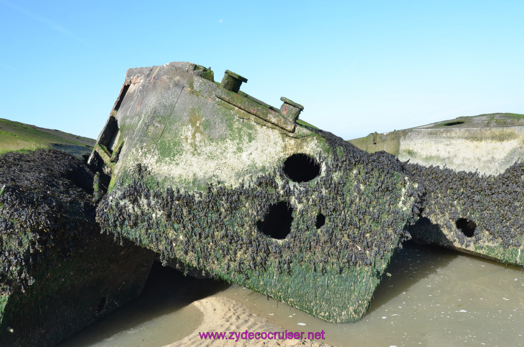 110: Carnival Legend British Isles Cruise, Le Havre, D Day Landing Beaches, Arromanches, 