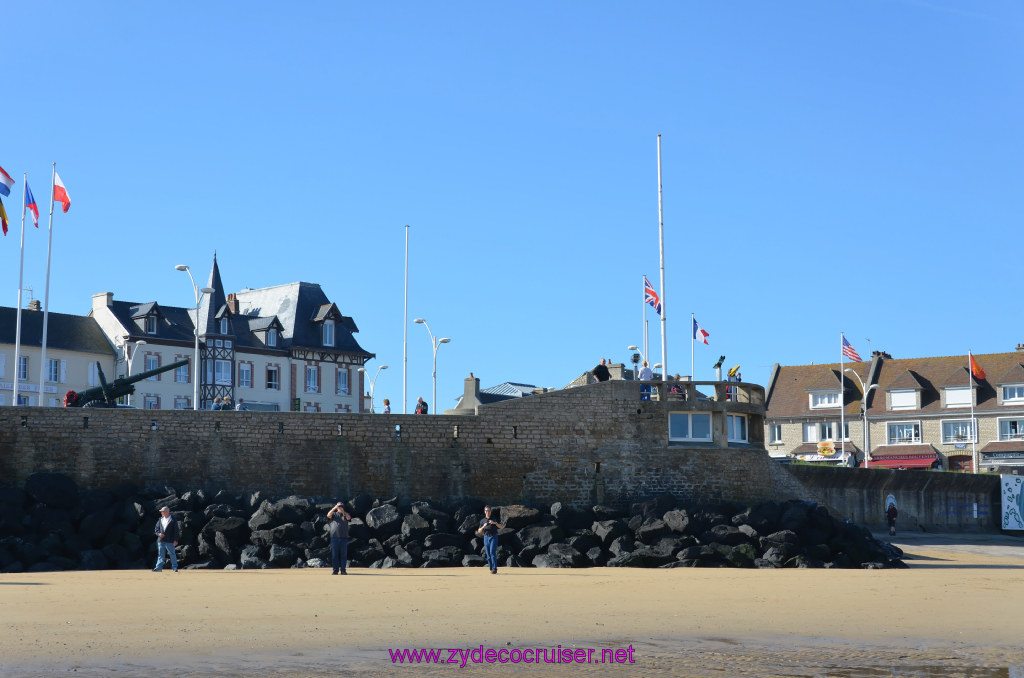 112: Carnival Legend British Isles Cruise, Le Havre, D Day Landing Beaches, Arromanches, 