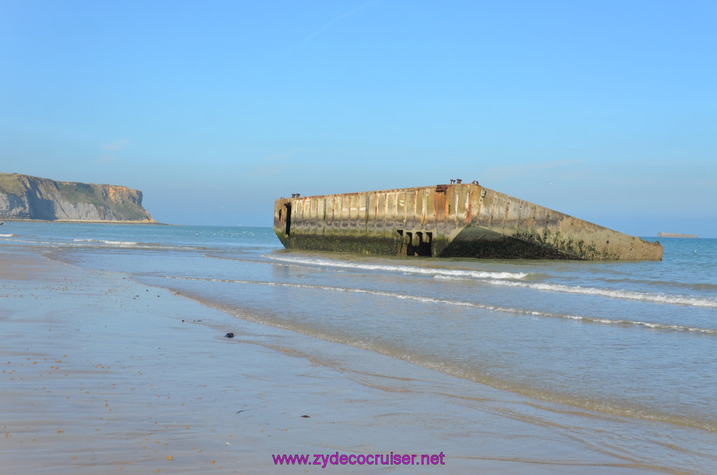 123: Carnival Legend British Isles Cruise, Le Havre, D Day Landing Beaches, Arromanches, 